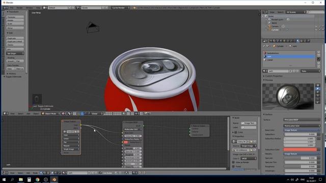 Blender 3d моделирование банки смотреть онлайн
