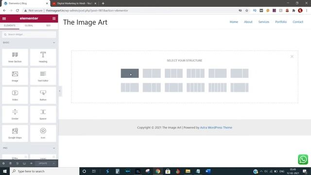 how to create a blog page in wordpress with elementor free | create a blog page with elementor free смотреть онлайн