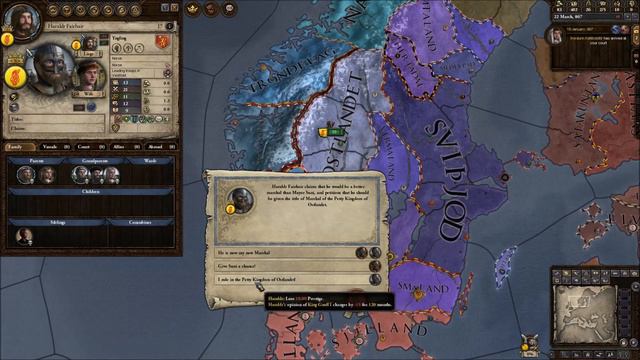 Crusader Kings II: The Old gods - Norwegian vikings episode 1 смотреть онлайн