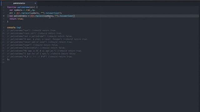 Free Code Camp: Check for Palindromes смотреть онлайн