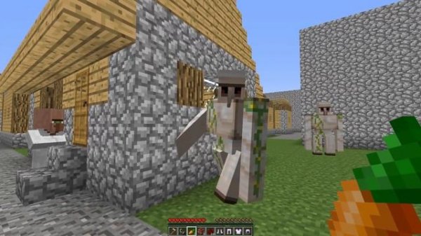 НУБ ЗАЩИЩАЕТ ДЕРЕВНЮ ЖИТЕЛЕЙ ОТ 1000 КЛОНОВ КРИПЕР И МУТАНТА ЗОМБИ В МАЙНКРАФТ 6 ! MINECRAFT Мульти