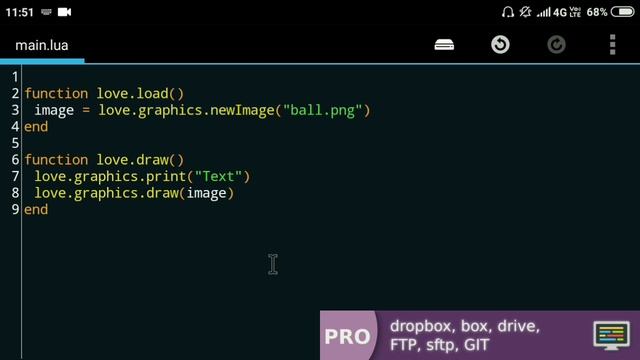 Love 2D Tutorial | Introduction | Make games on a smartphone смотреть онлайн