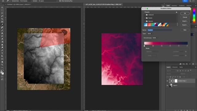 Maps in Blender 3.5: Custom Height Maps (DEM) + Color Maps (Photoshop, No Plugins, Blender 3.5) смотреть онлайн