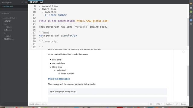 Learning GitHub - How to Write MarkDown смотреть онлайн