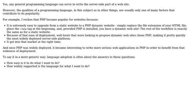 Explanation of how server-side programming languages are accessed (6 Solutions!!) смотреть онлайн