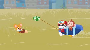 Малышки Панды спасают жителей затопленного города | Мультфильм про друзей для детей