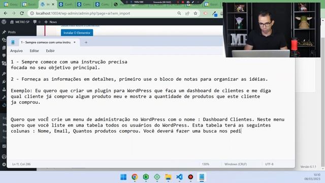 Plugin para WordPress com CHAT GPT: crie o seu em poucos minutos смотреть онлайн