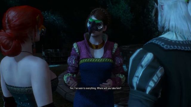 The Witcher 3 | Part.1| A lovely evening alone with Triss смотреть онлайн