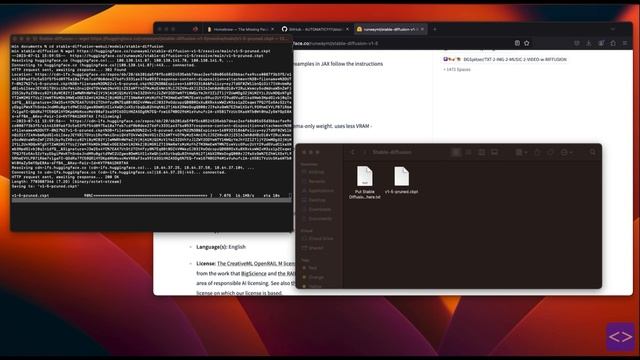 How to Set Up Stable Diffusion Automatic1111 WebUI in Macbook | Step-by-Step Tutorial Guide смотреть онлайн