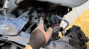 Замена сайлентблоков задних верхних рычагов Киа Соренто 2.(Replacing the rear levers Kia Sorento II