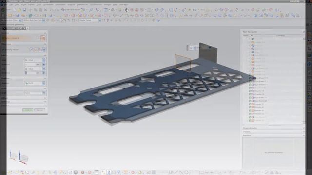 nvidia GeForce GTX Titan Z I/O plate in 3D using UGNX 8.0 смотреть онлайн