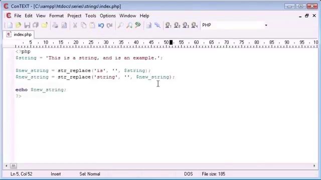 Beginner PHP Tutorial 51 String Functions Replacing Predefined Part computer tips and triks pr смотреть онлайн