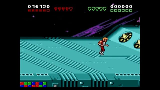 Прохождение игры Battletoads And Double Dragon (RUS) с Games Jeka (Level 1) смотреть онлайн