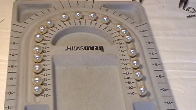 How to make a stunning pearl necklace #1(как делать жемчужные бусы) смотреть онлайн