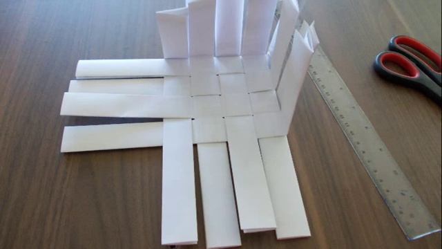 Бумажная корзина своими руками, paper basket,made by hands, смотреть онлайн