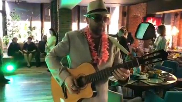 Гитарист на праздник в Киеве Алексей Грифф - Latino lounge guitar смотреть онлайн