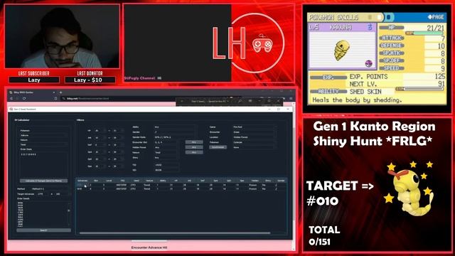 [FRLG] Catching ALL Gen 1 Shiny Pokemon using PokeBalls ONLY! (0/151) смотреть онлайн