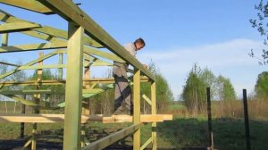 Каркас теплицы 5х12 своими руками