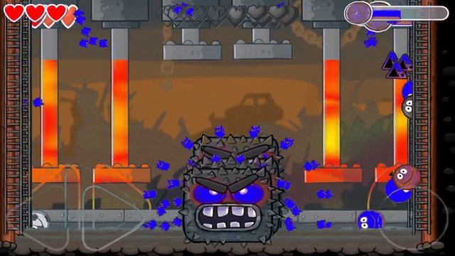 RED BALL 4 ALL BLUE BALLS FUSION MIX WITH BOX FACTORY MANGO BERRY BOSS FUNNY GAMEPLAY смотреть онлайн