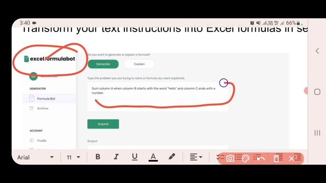 Excel Formula Bot: How to Transform text instructions into Excel formulas in seconds? смотреть онлайн