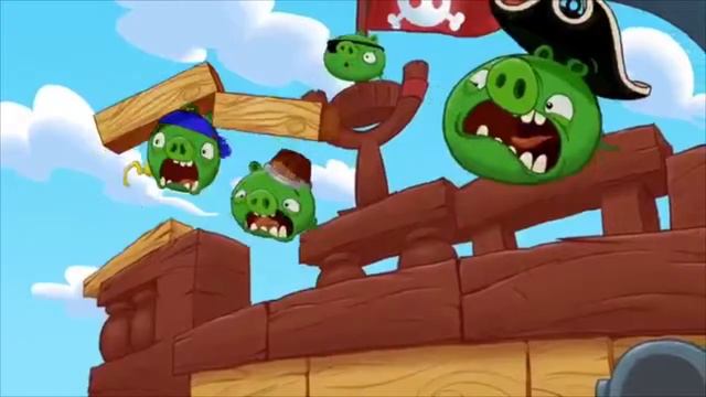 YTP: Jenga Pirate Pig: Angry Birds Go! смотреть онлайн