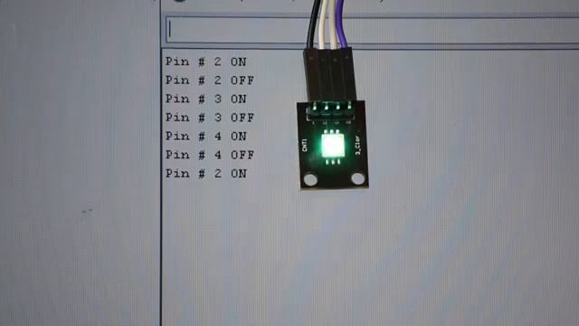 Controlling Arduino Pins from the Serial Monitor (RGB LED Demonstration) смотреть онлайн