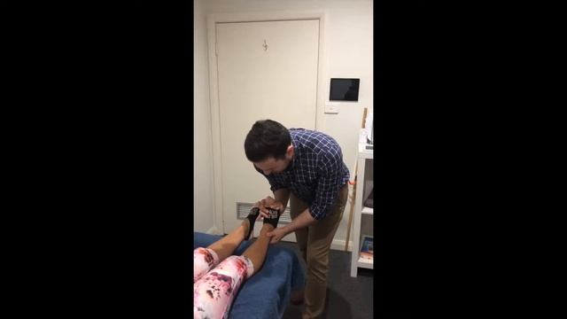 Calf Muscle stretching using PNF - In Good Hands Chiropractic смотреть онлайн