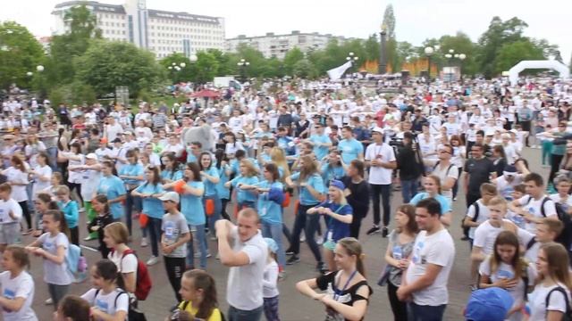 7 мая в Старом Осколе прошло спортивное мероприятие #Всенаспорт смотреть онлайн