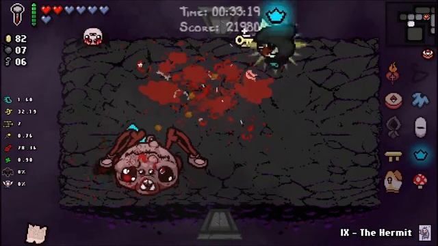 The Binding of Isaac: Afterbirth - sick combo LUDOVICO TECHNIQUE + CROWN OF LIGHT + SACRED HEART смотреть онлайн