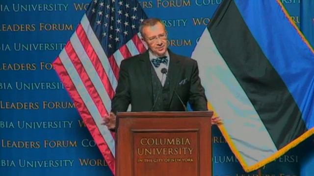 World Leaders Form: Toomas Hendrik Ilves, President of the Republic of Estonia смотреть онлайн