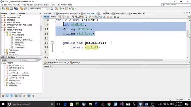 HYBRID INHERITANCE AND ITS PRACTICAL IN JAVA (URDU / HINDI) смотреть онлайн