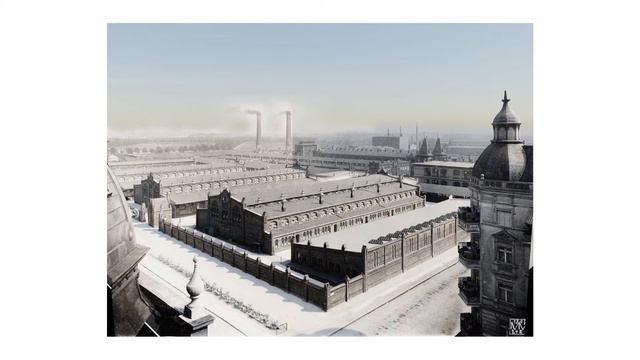 Blender Camera Projection of Historic Berlin Meat District. смотреть онлайн