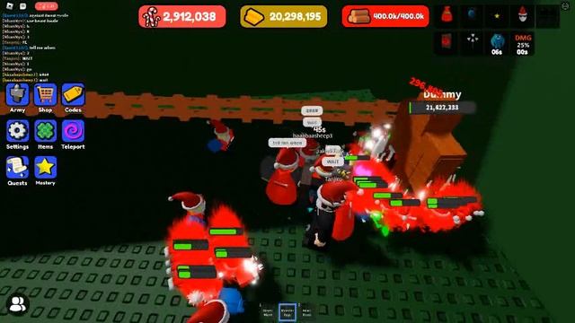 Killing the Dummy in ROBLOX Control Army (1 BILLION HEALTH!) смотреть онлайн