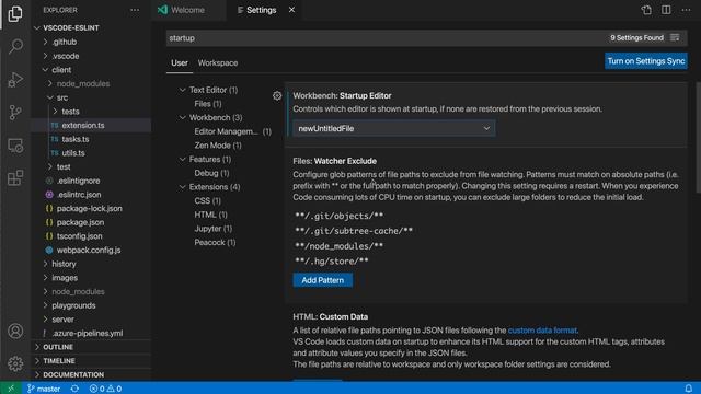 VS Code tips — The workbench startup editor setting смотреть онлайн