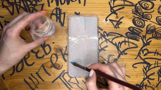 Чехол для телефона из эпоксидной смолы ❤️? | iPhone 13 Pro | мастер-класс смотреть онлайн