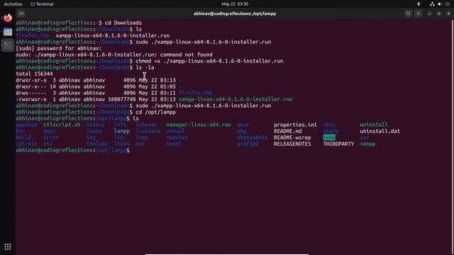 How to Install Xampp in Ubuntu 20.04 (Linux LAMP stack localhost) смотреть онлайн