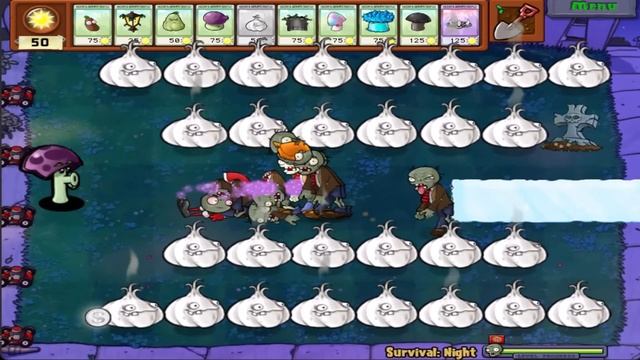 Scaredy-Shroom vs Gargantuar and 9999 Zombies Epic Hack 100% смотреть онлайн