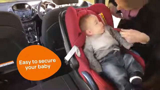 How to Install Maxi-Cosi Cabriofix Newborn Baby Car Seat in Your Car? смотреть онлайн