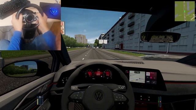 City Car Driving | Volkswagen Golf R 2021#CityCarDriving смотреть онлайн