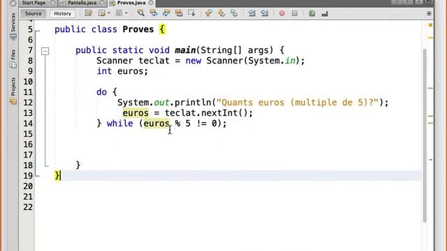 PRG 2020 matí 11. Excepcions. Comentari. Exercicis introducció a Java смотреть онлайн
