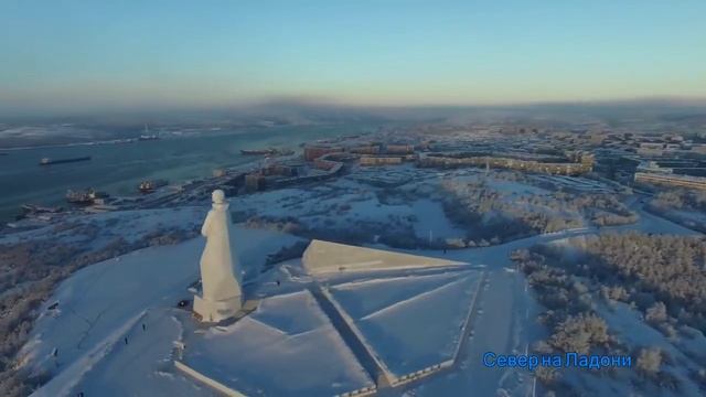 Мурманск 2016 с квадрокоптера Murmansk 2016 DJI Phantom 3.mp4 смотреть онлайн