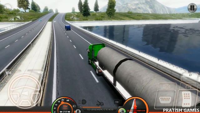 Truck Simulator : Europe 2 - New Paint Unlocked | Truck Driving Games - Android IOS GamePlay FHD смотреть онлайн