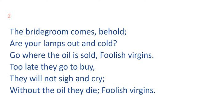 The Ten Virgins (with vocal) смотреть онлайн