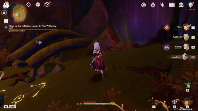 Genshin Impact Clean up the pollution caused by The Withering The Final Chapter смотреть онлайн