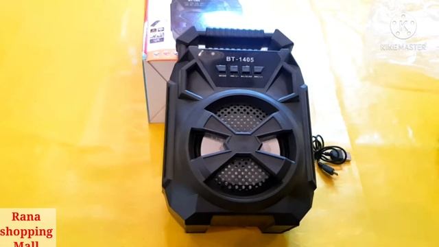 BT Speaker 1406 bluetooth wireless with LED Lights || Bluetooth speaker || Toy TV смотреть онлайн