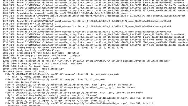 GIS: Creating executables from Python using OSGeo4W shell смотреть онлайн
