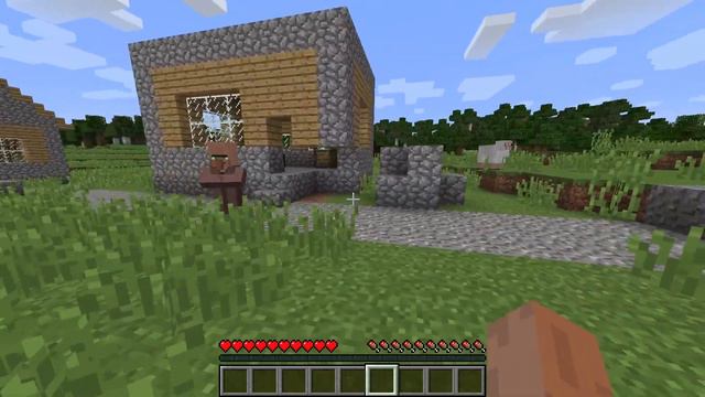 ПОЧЕМУ ЭТОТ ЖИТЕЛЬ МЕШАЕТ МНЕ СТРОИТЬ ДОМ? | Круг Руг Minecraft смотреть онлайн