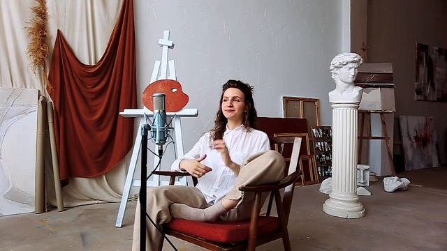 ASYAA.STUDIO| Мастерская художницы и ее Art проект| Интервью смотреть онлайн