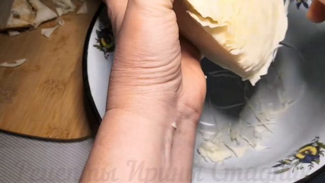 Как быстро и тонко нашинковать капусту. Лайфхак. смотреть онлайн