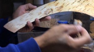 Изготовление Тарелки из бересты